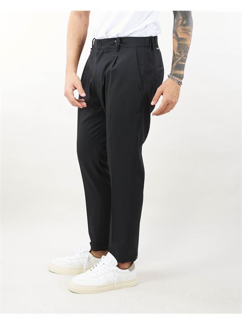 Max trousers with elastic waistband and pences Golden Craft GOLDEN CRAFT | Pants | GC1PFW24256742D001